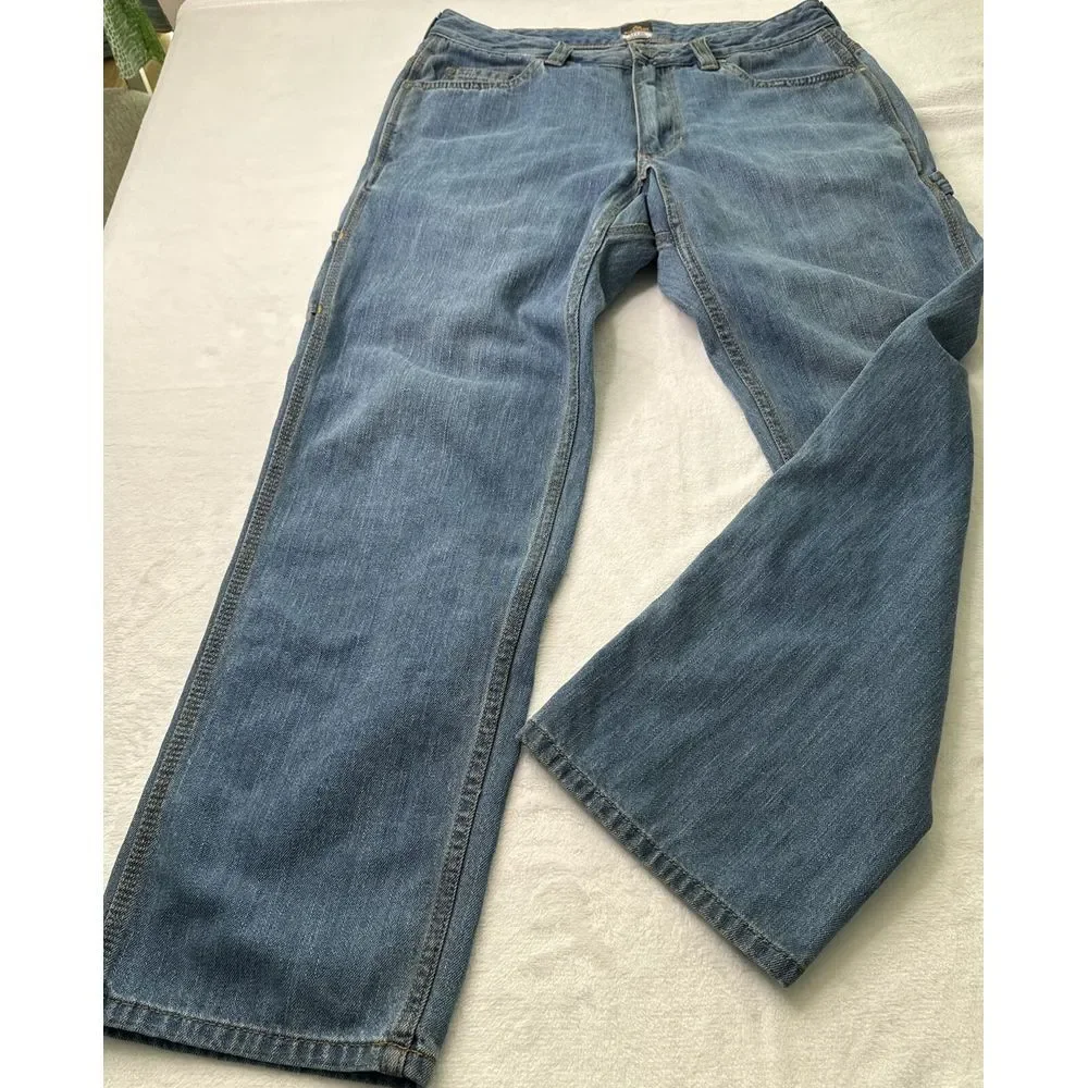 Ridgecut Toughwear 32x30 Mens Blue Jeans Carpenter‎ Flex EXCELLENT & Fast Ship